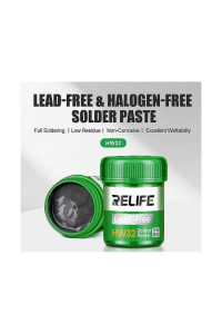 Obrázok pre Relife HW32 – Bezolovnatá spájkovacia pasta (Lead-Free / No-Clean)